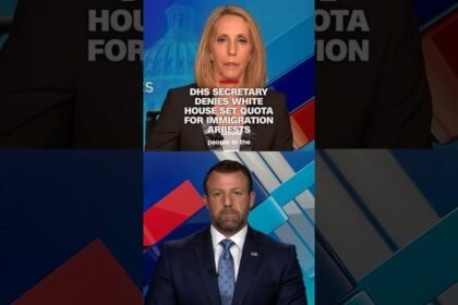 DHS secretary denies White House set quota for immigration arrests