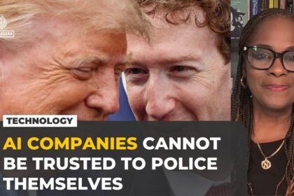 AI firms cannot be trusted to 'police' themselves, analyst says