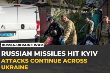 Russian missile strikes hit Kyiv as Ukraine faces sustained attacks
