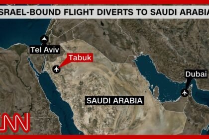 Israeli-bound flight drops 17,400 ft during 'violent incident' between pilots