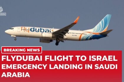 Flydubai flight to Israel diverted to Saudi Arabia after onboard incident