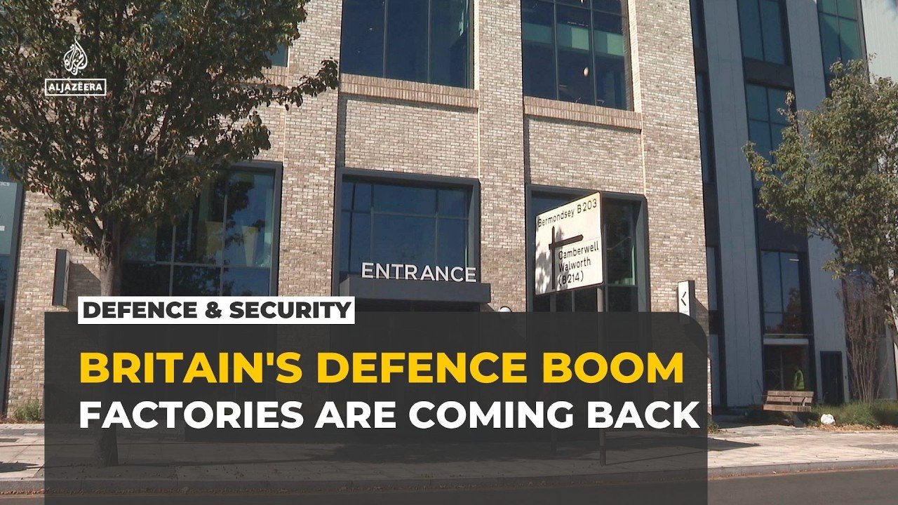 UK opens major new weapons factory as defence spending surges