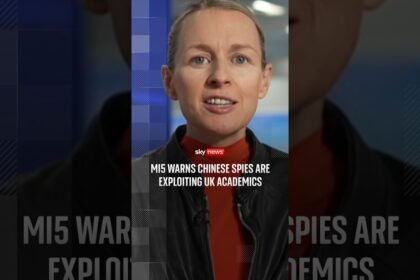 MI5 warns Chinese spies are targeting British academics
