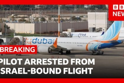 Netanyahu says pilot arrested after stabbing another pilot on Israel-bound plane | BBC News