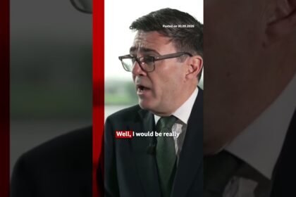 PM Andy Burnham would be 'very concerned' if Man City's owners sell club. #BBCNews