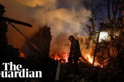 Lethal Russian strikes hit residential area in Kyiv