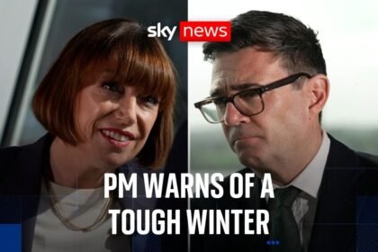 Andy Burnham tells Beth Rigby it will be a 'tough winter' | Watch full interview