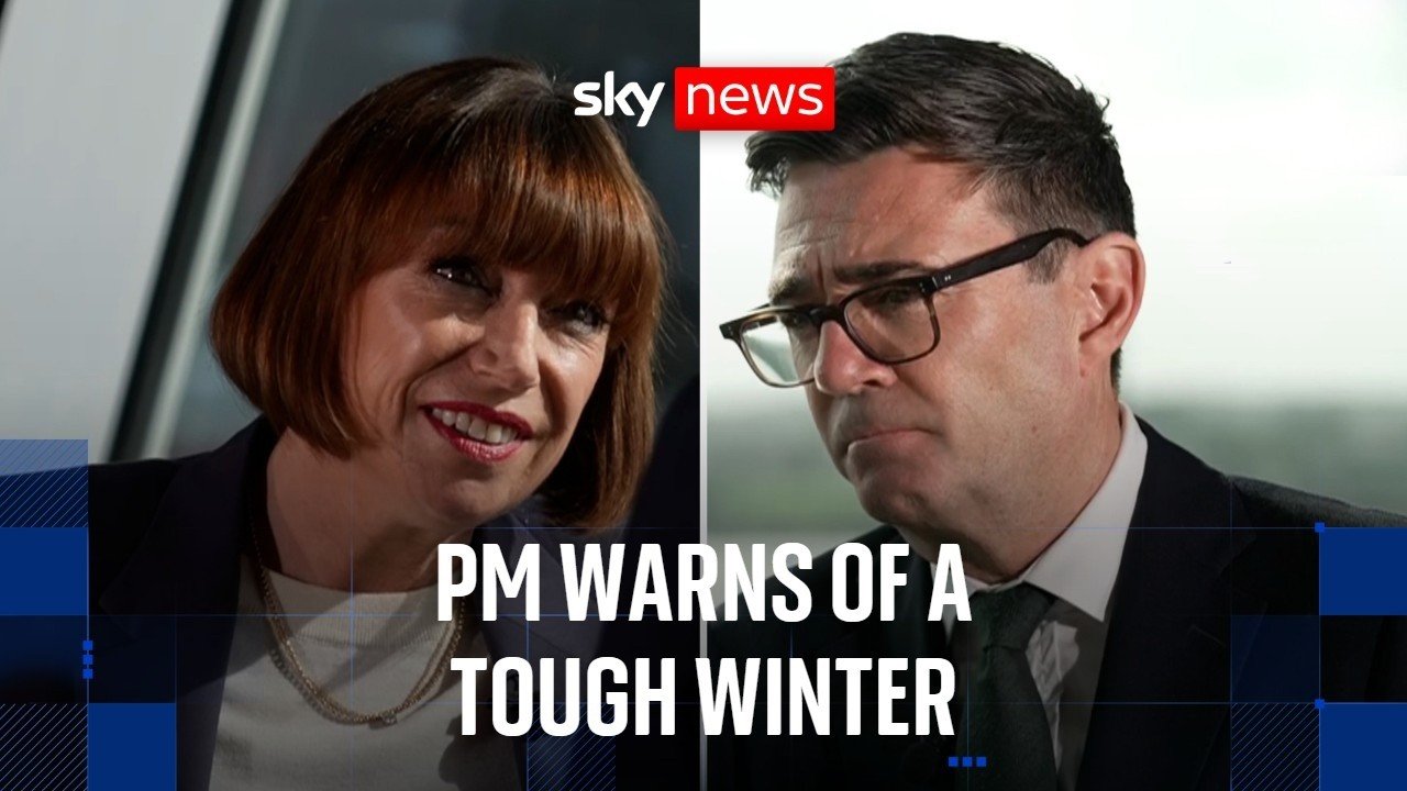 Andy Burnham tells Beth Rigby it will be a 'tough winter' | Watch full interview