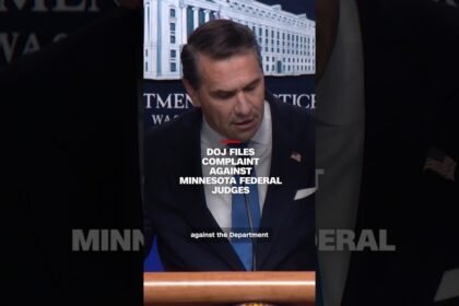 DOJ files complaint against Minnesota federal judges