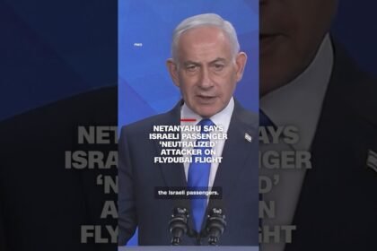 Netanyahu says Israeli passenger 'neutralized’ attacker on Flydubai flight