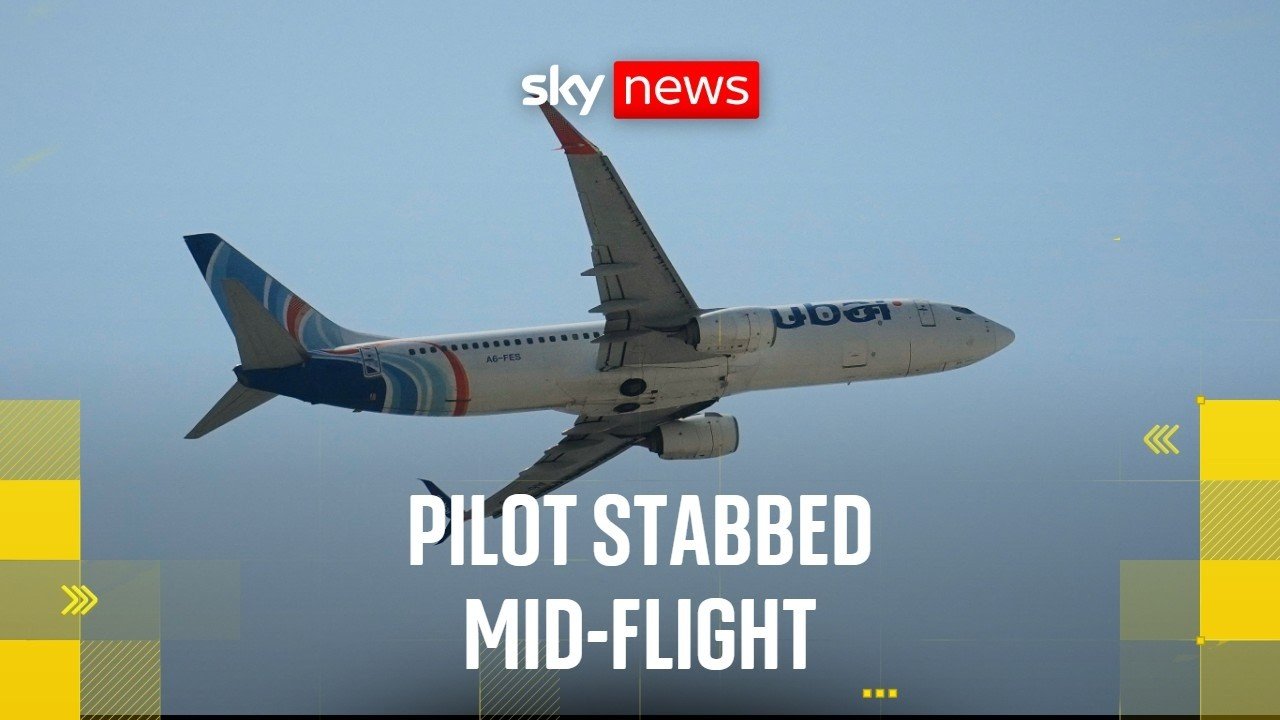 FlyDubai flight plunges 14,000ft after pilot is stabbed mid-air