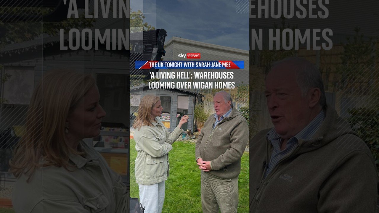 'A living hell': Warehouses looming over Wigan homes | The UK Tonight with Sarah-Jane Mee