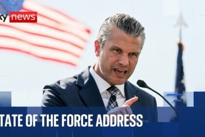 Hegseth delivers State of the Force address
