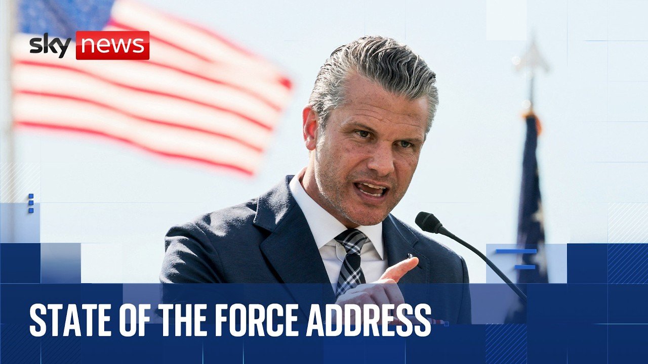 Hegseth delivers State of the Force address