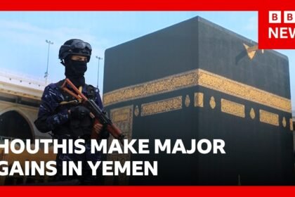 Houthis claim biggest advancement this year in Yemen | BBC News