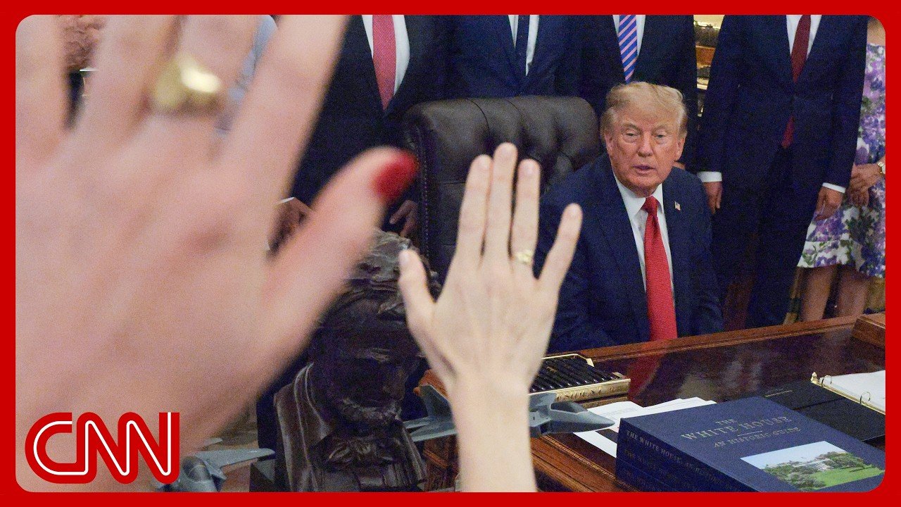 Trump says he's banning CNN, MS NOW, & Politico from the White House