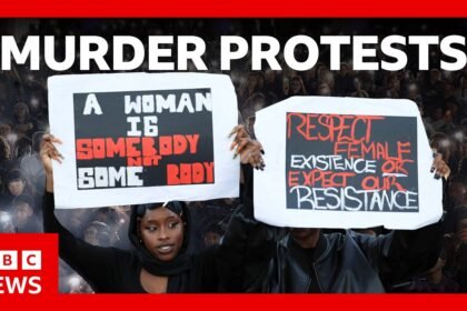 Murdered women in South Africa spark Johannesburg protests | BBC News