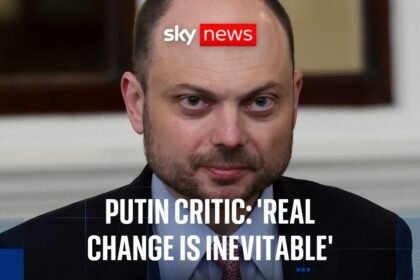 'Real change is inevitable,' says Putin critic who survived two poisonings