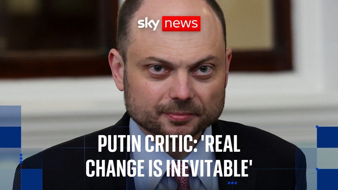 'Real change is inevitable,' says Putin critic who survived two poisonings