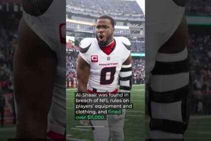 NFL star Azeez Al-Shaair speaks out after fine over Hind Rajab message | AJ #shorts