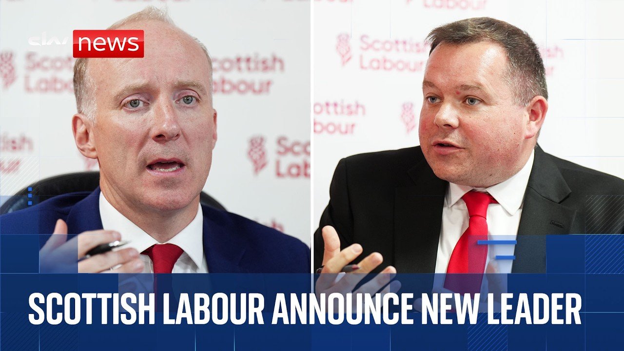 Scottish Labour announce new leader