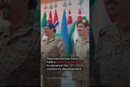 Saudi-led naval coalition prepares to secure Red Sea waterways | AJ #shorts