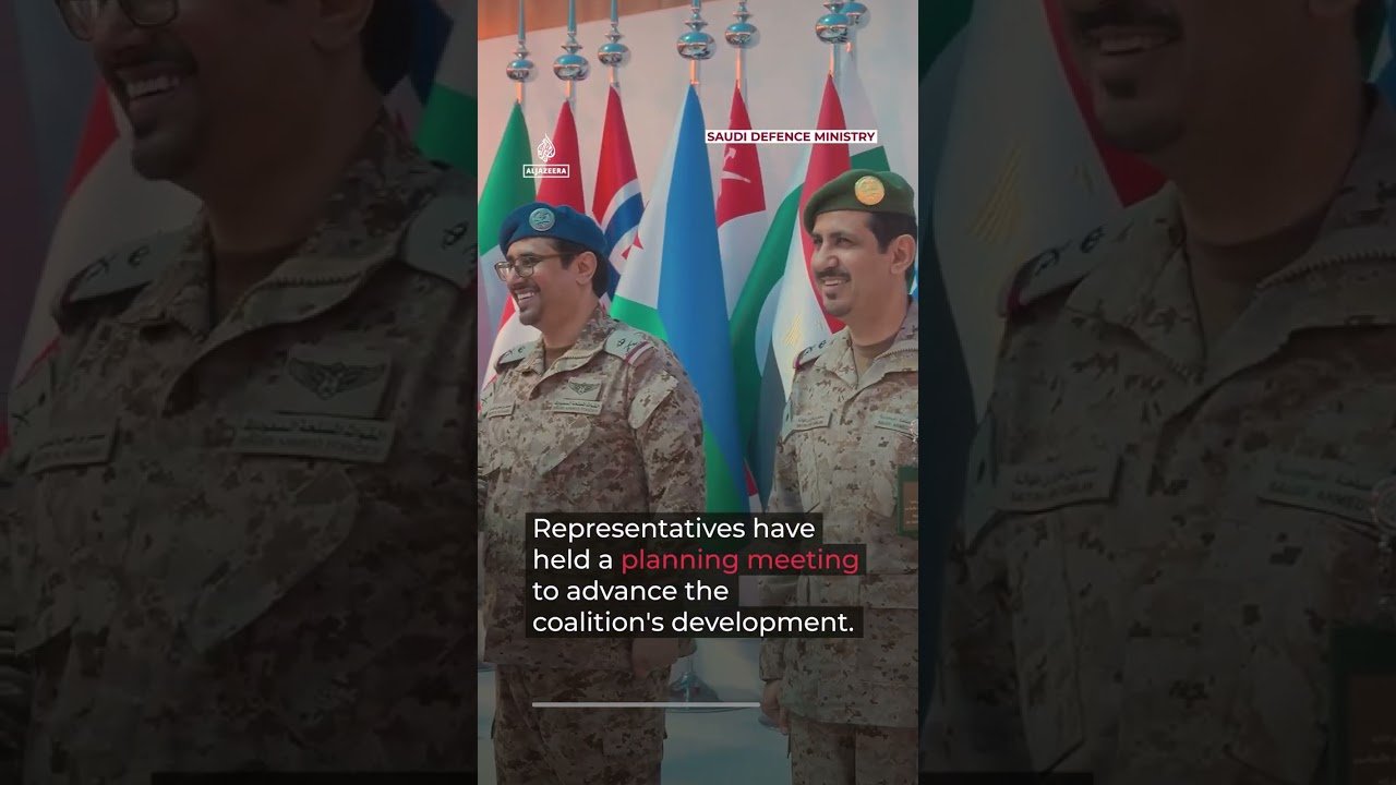Saudi-led naval coalition prepares to secure Red Sea waterways | AJ #shorts