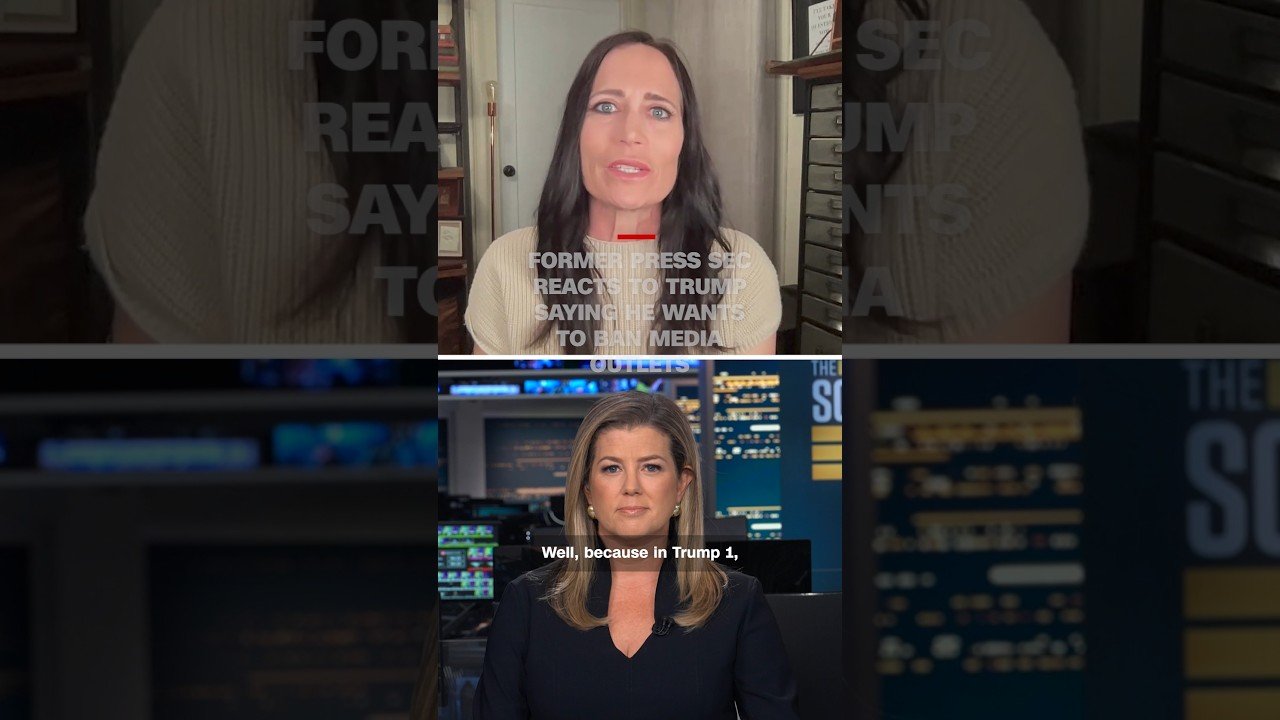 Former press sec reacts to Trump saying he wants to ban media outlets