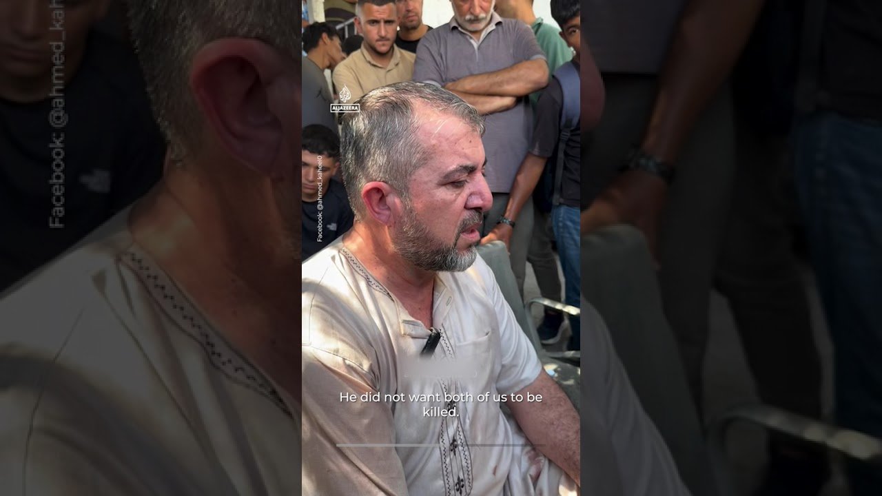 Gaza Health Ministry director mourns killing of son by Israeli forces