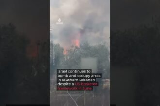 Israel targets paramedics in southern Lebanon | AJ #shorts