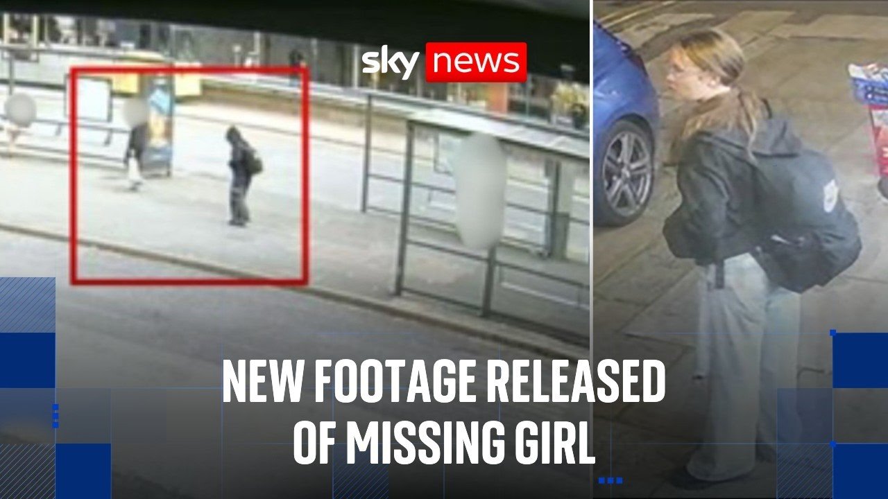 Police release new CCTV image of missing girl, 13, last seen in Manchester