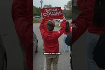 Maine Democrat faces fierce competition in GOP Sen. Susan Collins