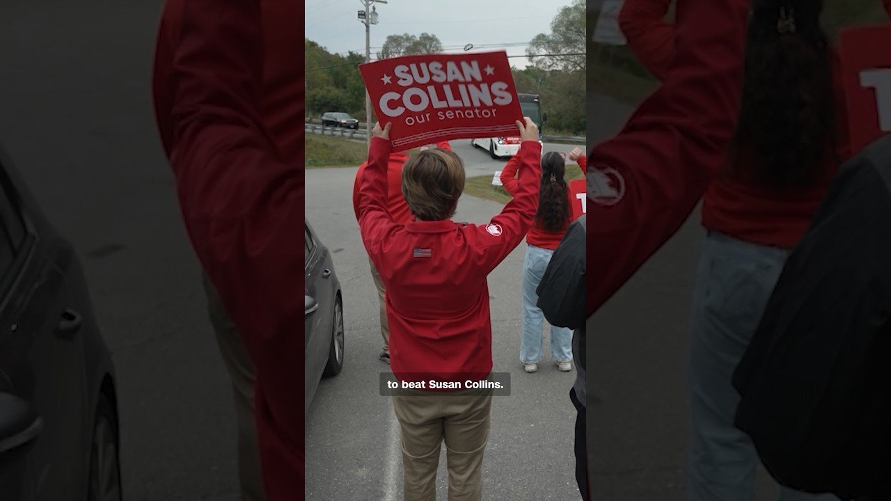 Maine Democrat faces fierce competition in GOP Sen. Susan Collins