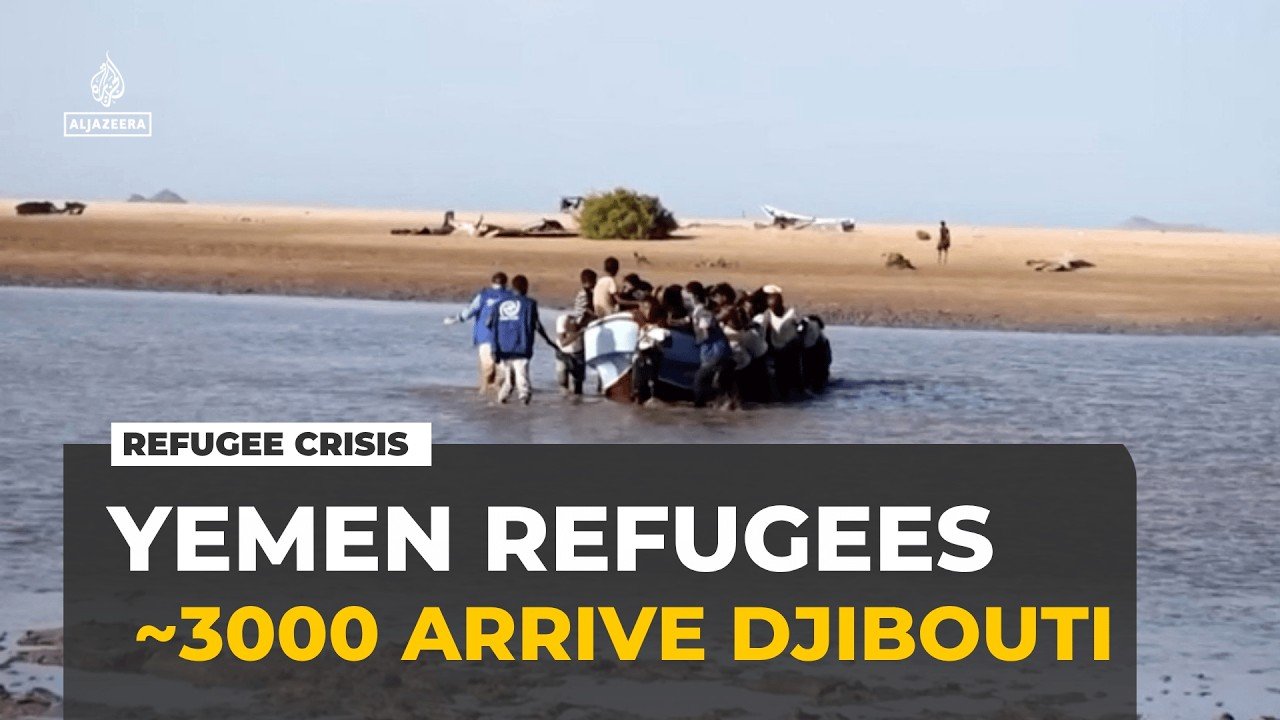 Yemeni refugees strain Djibouti's resources after fleeing renewed war