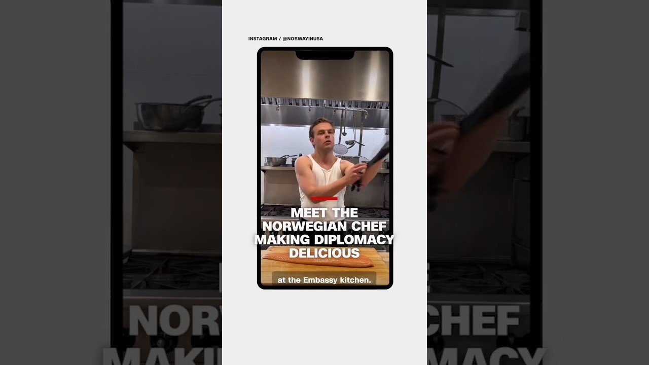Meet the Norwegian Chef making diplomacy delicious