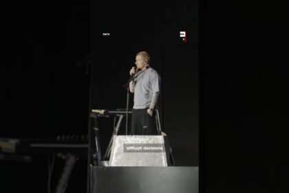 'I'm so, so sorry': Ed Sheeran speaks out at concert