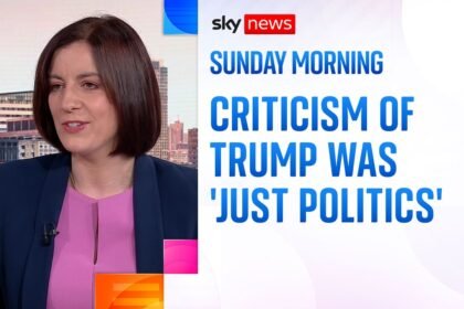 Burnham criticism of Trump was 'just politics', minister claims