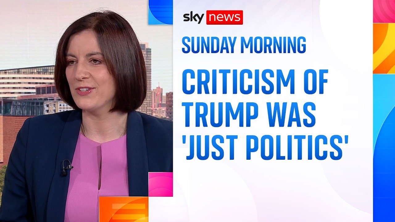 Burnham criticism of Trump was 'just politics', minister claims
