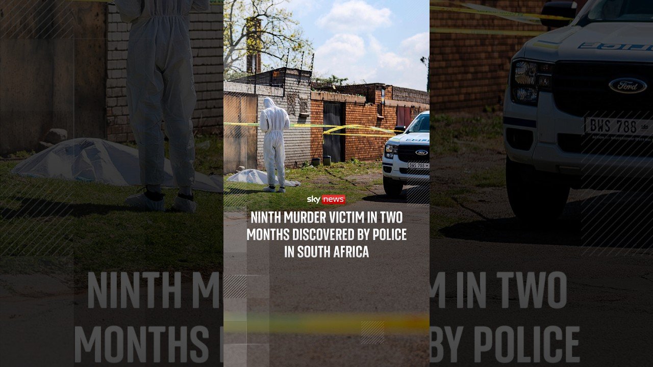 Ninth murder victim in two months discovered by police in South Africa
