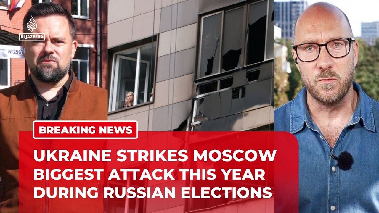 Russia says Ukraine launched biggest drone attack on Moscow this year