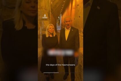 Netanyahu tours tunnels underneath Al-Aqsa Mosque compound