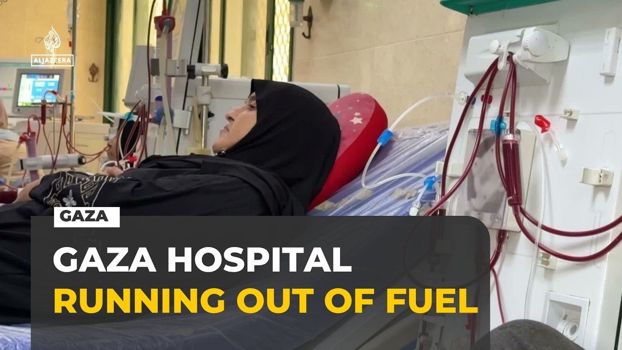 Fuel shortages threaten life-saving services at Gaza's Al-Aqsa Hospital