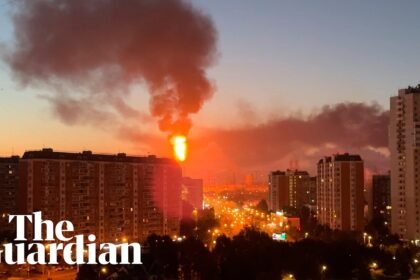 Drone attacks damage major Moscow refinery during Russia’s parliamentary elections