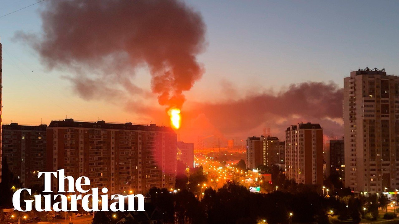 Drone attacks damage major Moscow refinery during Russia’s parliamentary elections
