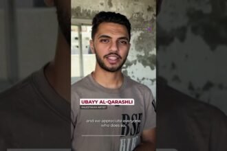 Gaza artists honour Macklemore for supporting Palestine | AJ #shorts