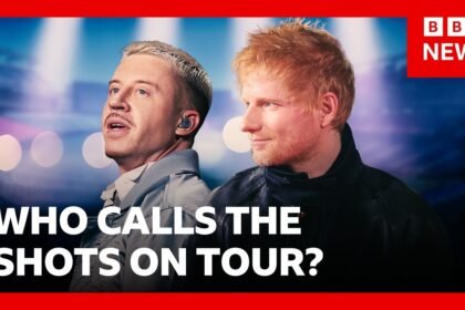 Ed Sheeran and Macklemore backlash: Who calls the shots on tour? | BBC News