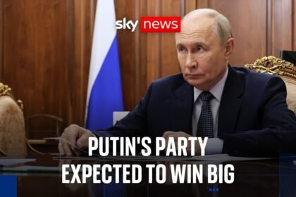 ‘War on their doorstep’: Ukraine drones hit Moscow on final day of Russia’s parliamentary election