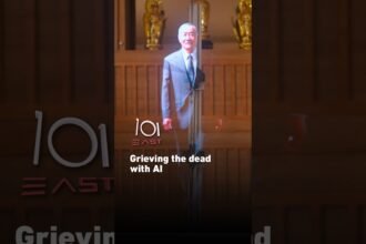 Grieving the dead with AI | 101 East #shorts