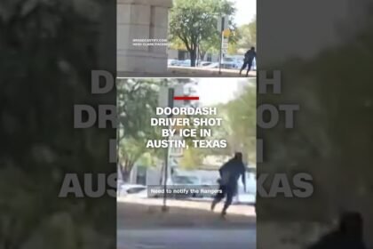Door Dash driver shot by ICE in Austin, Texas