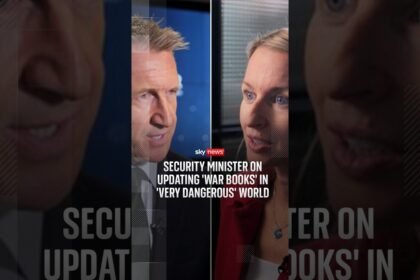 Security minister Dan Jarvis on updating 'war books' in 'very dangerous' world